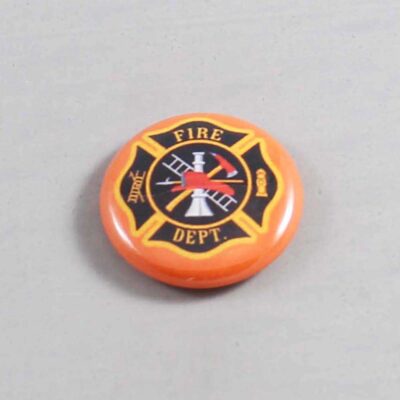 Firefighter Button 15 Orange