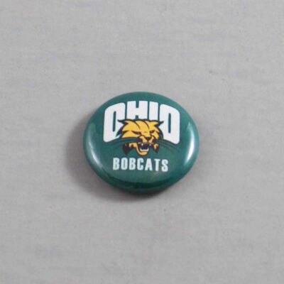 NCAA Ohio Bobcats Button 01