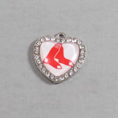 Boston Red Sox Wedding Garter / MLB / Baseball - Charm-512 / Wedding Garters / Bridal Garter / Prom Garter / Linda Joyce Couture